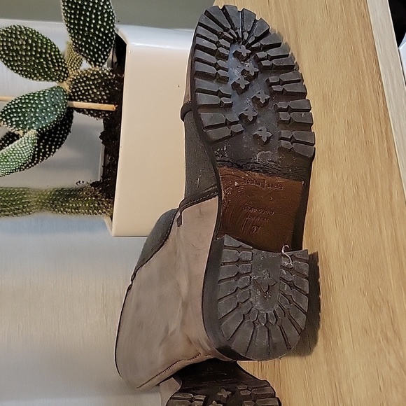 Dusica Sacks Tall Leather & Wool riding boots - Picture 9 of 10